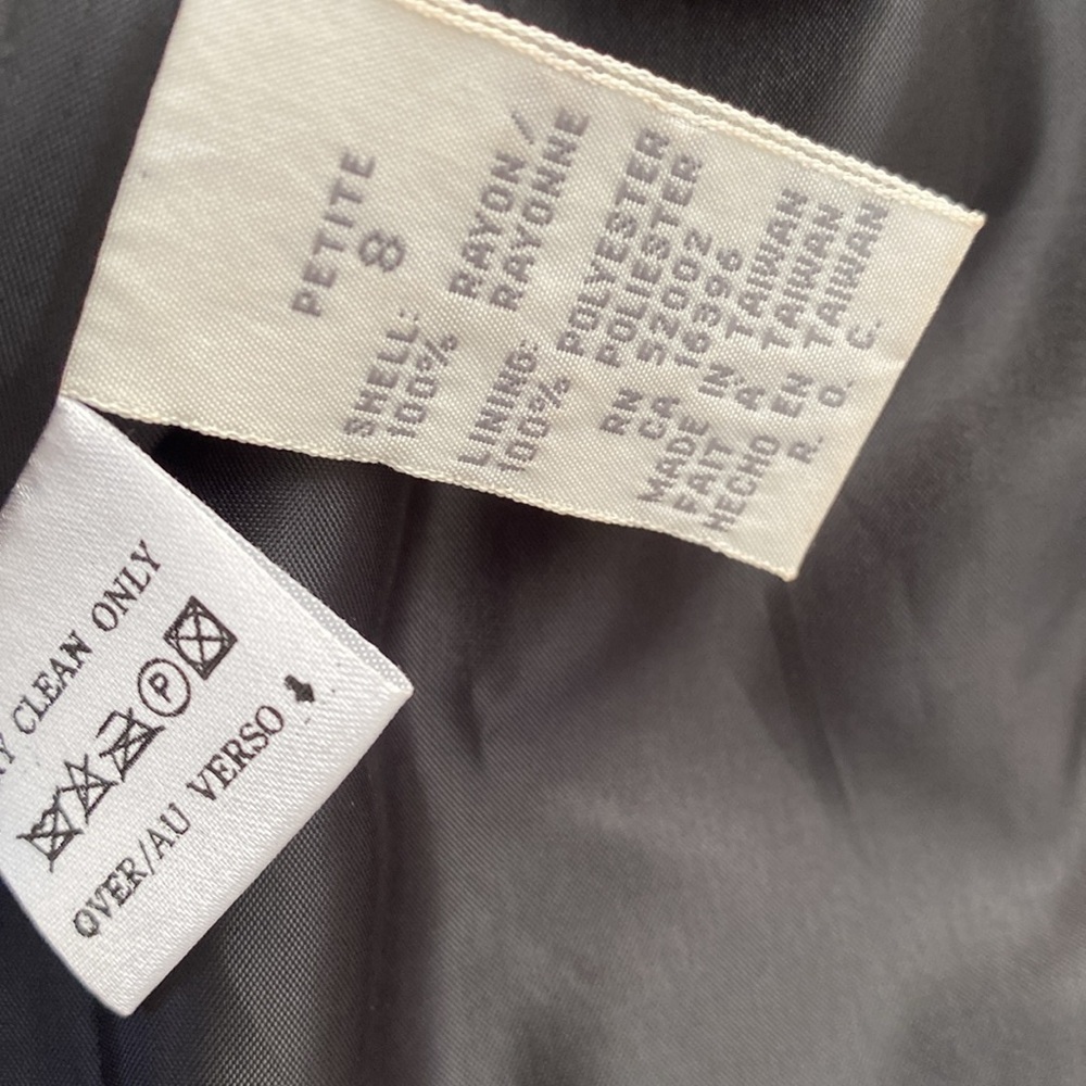 Liz Claiborne vintage botanical blazer. - Picture 6 of 12